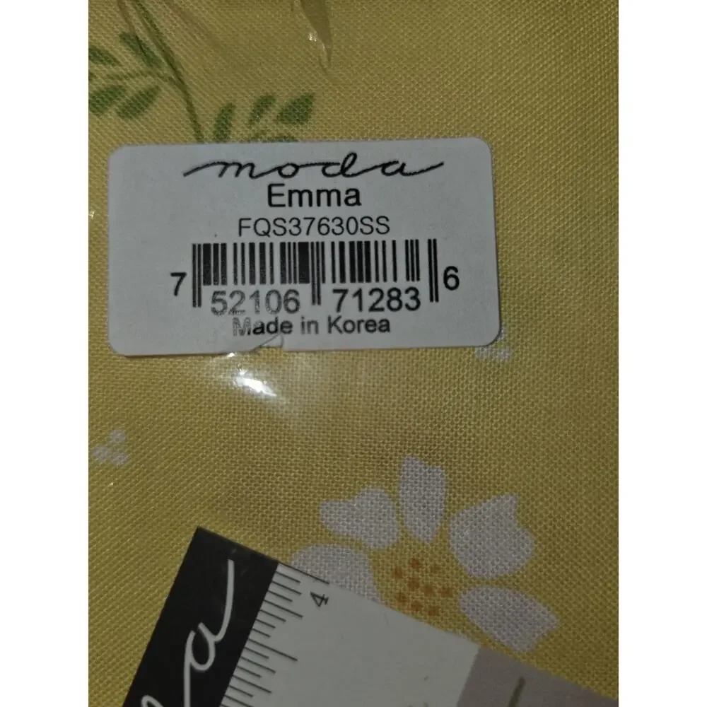 Moda Emma Floral Cotton Fabric Bundle - Yellow